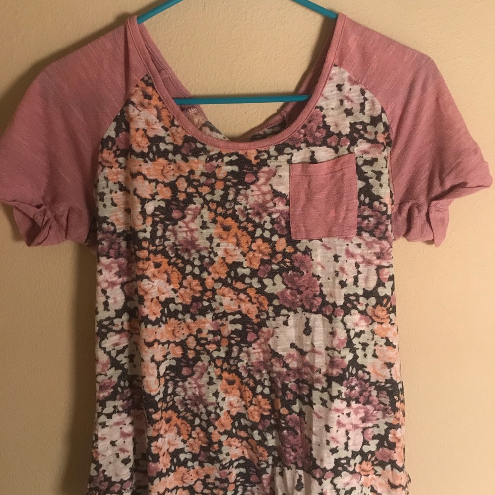 Flower Print Blouse